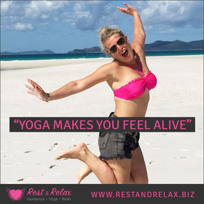 Yoga Makes You Feel Alive!